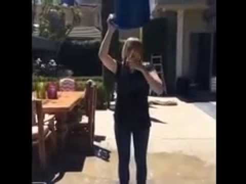 Chloe Moretz ALS Ice Bucket Challenge