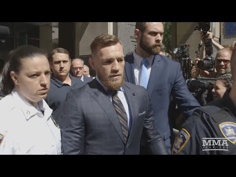 Conor McGregor Appears at Brooklyn Courthouse, Releases Statement – MMA Fighting