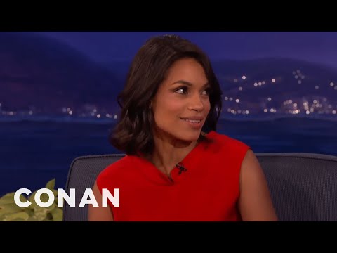 Rosario Dawson Wants To Mug New Yorkers | CONAN on TBS