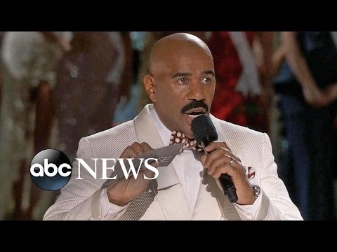 Steve Harvey Crowns Wrong Woman Miss Universe