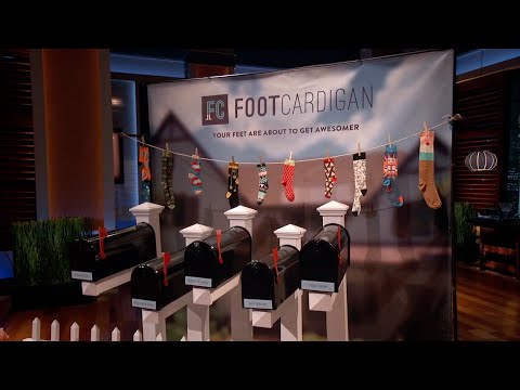 Foot Cardigan - Shark Tank First Pitch