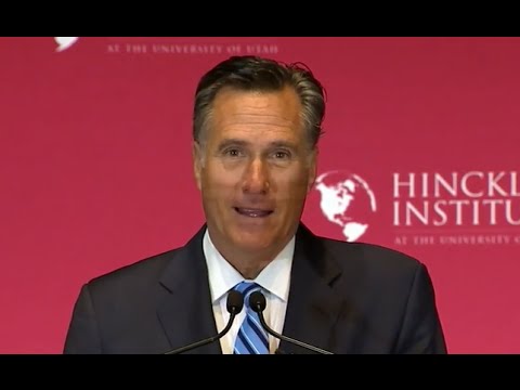 Mitt Romney: Trump &#039;A con man, a fake&#039; [FULL SPEECH]