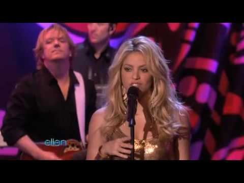 Shakira - Gypsy Ellen Degeneres Show Live WATCH IT