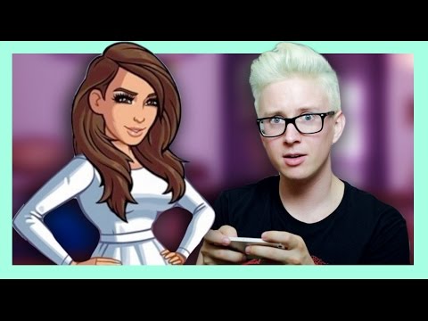 Attempting To Play The Kim Kardashian Game??? | Tyler Oakley