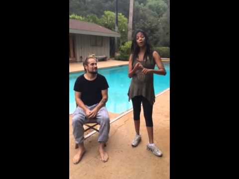 Zoe Saldana Ice Bucket Challenge