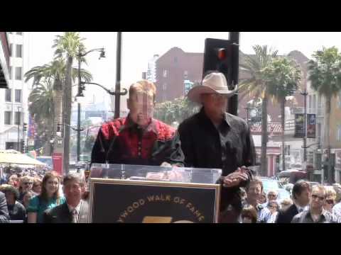 Alan Jackson Hollywood Walk of Fame Star Ceremony