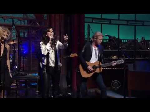 Little Big Town - Tornado - Letterman 2-12-2013