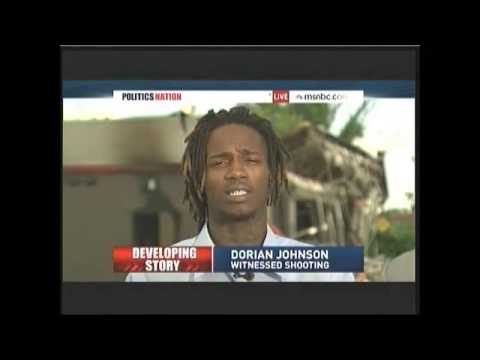 Interview of Dorian Johnson (with Mike Brown during shooting) on PoliticsNation Aug 12 2014