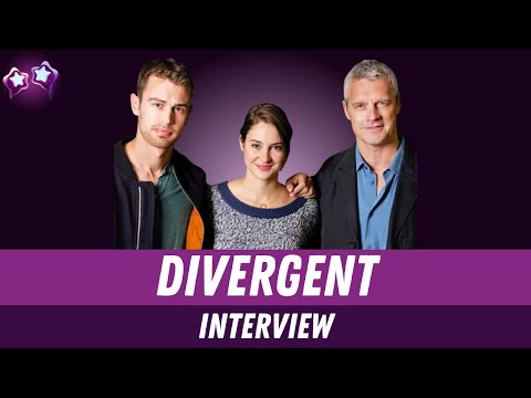 Divergent Cast Interview: Shailene Woodley &amp; Theo James