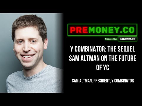 [PREMONEY 2014] Y Combinator: The Sequel — Sam Altman On The Future Of The Original Accelerator