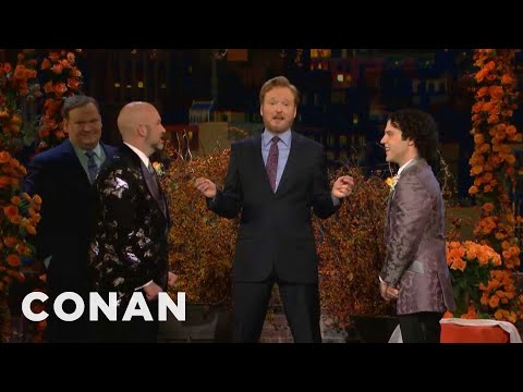 The Wedding of Scott Cronick &amp; David Gorshein | CONAN on TBS