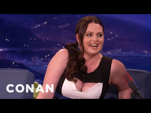 Lauren Ash&#039;s Armpit-Sniffing Date From Hell | CONAN on TBS