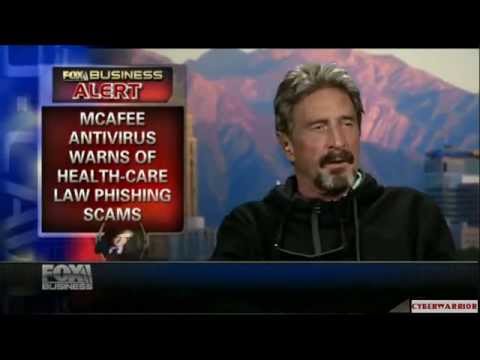 JOHN MCAFEE WITH NEIL CAVUTO &quot; OBAMACARE A HACKERS WET DREAM&quot;