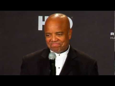 Berry Gordy Jr. on 2012 Inductees the Miracles