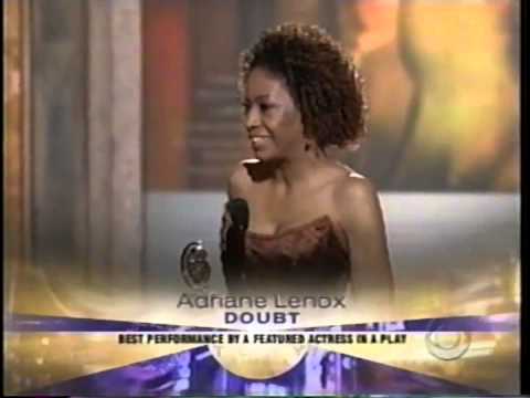 Adriane Lenox wins 2005 Tony Award for Best Featured Actress in a Play