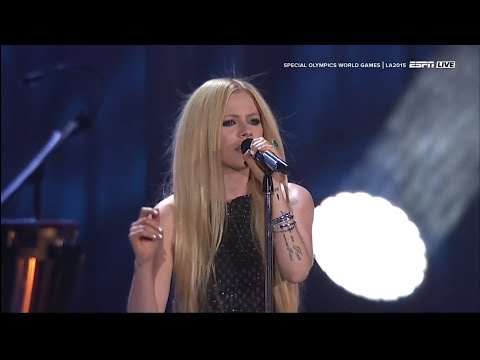 Avril Lavigne - Fly @ Special Olympics World Games 2015