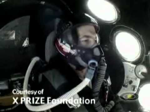 2004 Oct 4: SpaceShipOne X-PRIZE Flight 2 -- Highlights