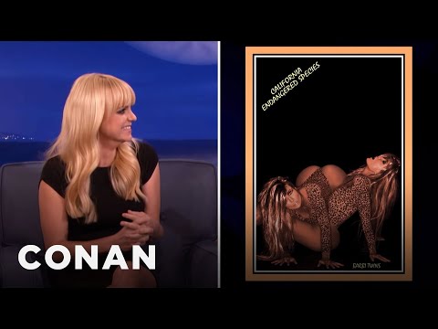 Anna Faris Torments Her Mom With Sexy Postcards | CONAN on TBS