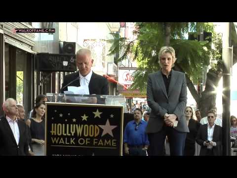 JANE LYNCH STAR ON THE HOLLYWOOD WALK OF FAME CEREMONY