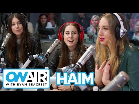 HAIM Talks Friendship With Taylor Swift | On Air with Ryan Seacrest