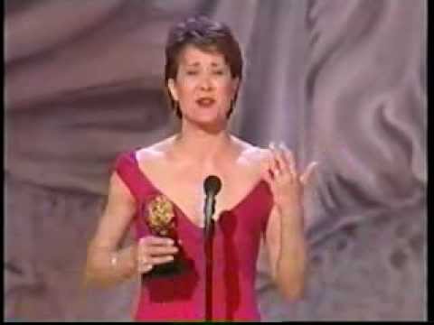 Karen Ziemba wins 2000 Tony Award for Best Featured Actress in a Musical