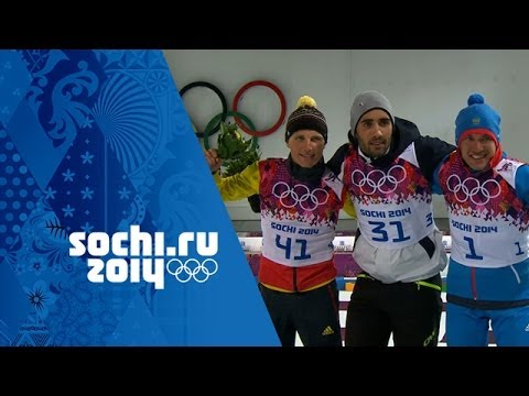 Biathlon - Men&#039;s 20km Individual - Fourcade Wins Gold | Sochi 2014 Winter Olympics