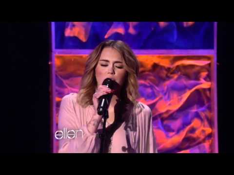 Miley Cyrus performance chez Ellen DeGeneres