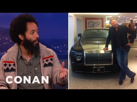 Wyatt Cenac&#039;s Conan Rolls Royce Portrait | CONAN on TBS