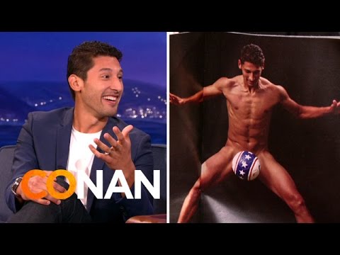 World Cup Star Omar Gonzalez On How To Pose Nude | CONAN on TBS