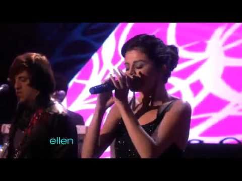 Selena Gomez on Ellen DeGeneres &quot;A Year Without Rain&quot; performance HD