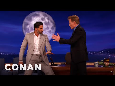 Joe Manganiello Teaches Stripper Moves To Conan | CONAN on TBS