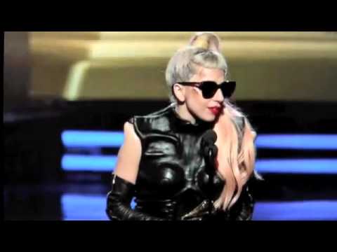 Lady Gaga - Acceptance Speech - Grammy&#039;s 2011