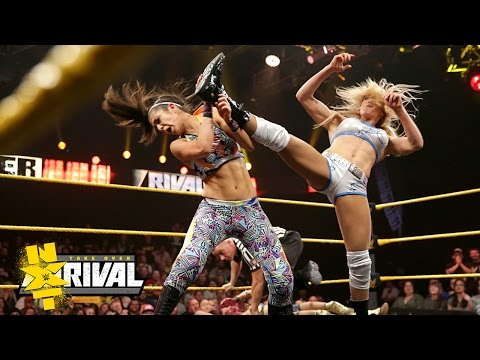 Charlotte vs. Bayley vs. Sasha Banks vs. Becky Lynch: NXT TakeOver: Rival, Feb. 11, 2015