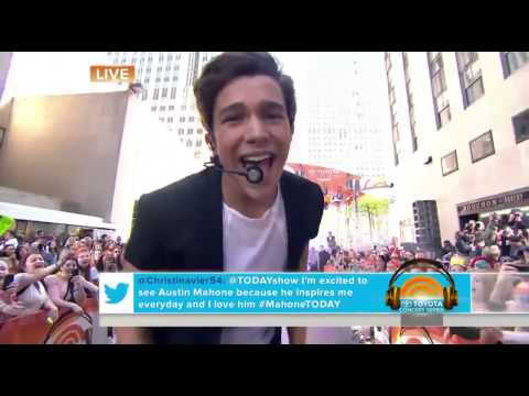 Austin Mahone - What About Love Today Show 2014