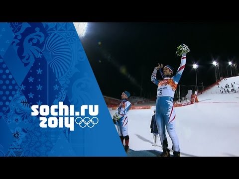 Alpine Skiing - Men&#039;s Slalom - Mario Matt Wins Gold | Sochi 2014 Winter Olympics