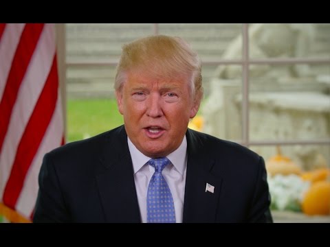 A Thanksgiving Message from President-Elect Donald J. Trump