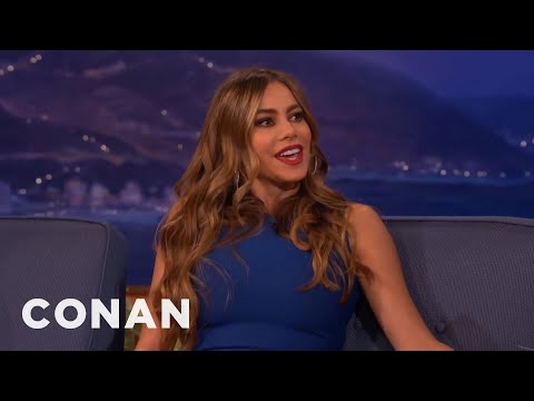 Sofia Vergara: &quot;It&#039;s Dangerous To Be A Stripper&quot; | CONAN on TBS