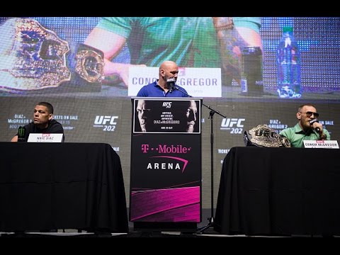 UFC 202: Pre-fight Press Conference