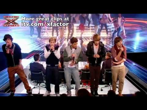 One Direction sing Summer of &#039;69 - The X Factor Live show 8 - itv.com/xfactor