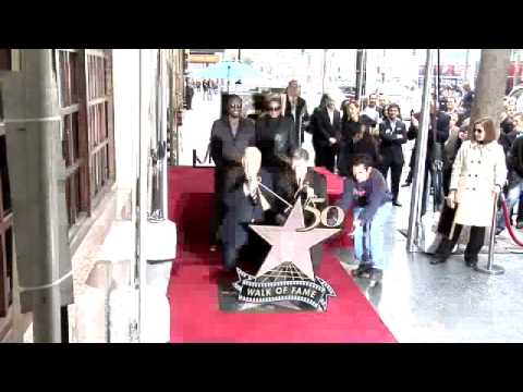 Doug Morris Hollywood Walk of Fame Star Ceremony