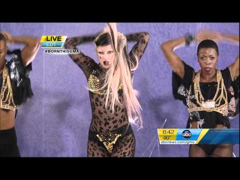 Lady GaGa - Judas - Live at Good Morning America