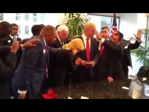 Paula White, Kenneth Copeland and Others Lay Hands On, Pray for Donald Trump