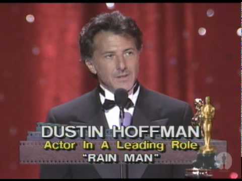 Dustin Hoffman Wins Best Actor | 61st Oscars (1989)