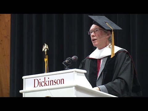 Ian McEwan 2015 Commencement Speech at Dickinson College