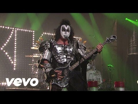 Kiss - I Love It Loud (Live On Letterman/2012)