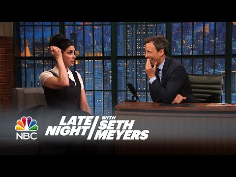 Sarah Silverman&#039;s SNL Stories - Late Night with Seth Meyers