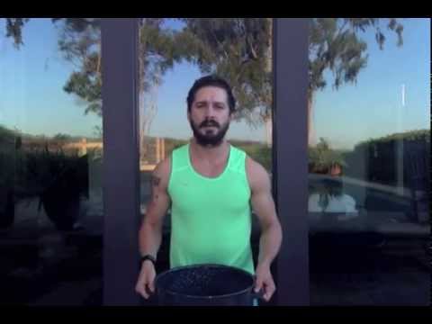 Shia LaBeouf - ALS Ice Bucket Challenge