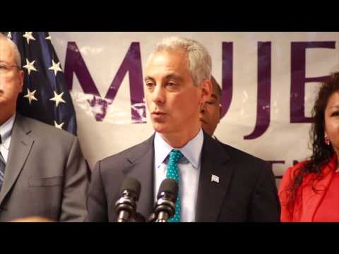 Mayor Rahm Emanuel on the minimum wage