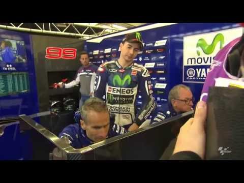 Rossi &amp; Lorenzo on the British GP