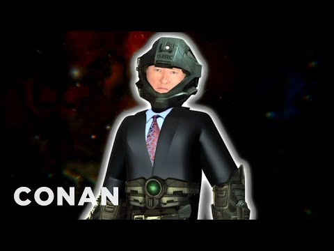 Conan &amp; Andy Record Voice-Overs For &quot;Halo 4&quot; | CONAN on TBS